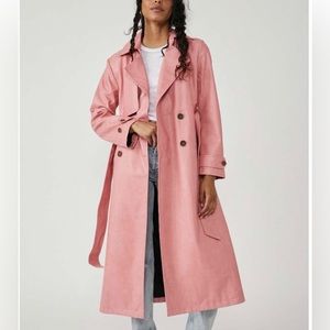 NWT free people trench coat